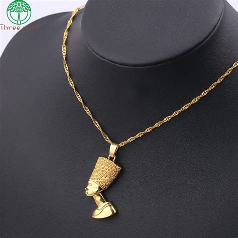 Ожерелье с кулоном в виде древней египетской королевы неfertiti ...