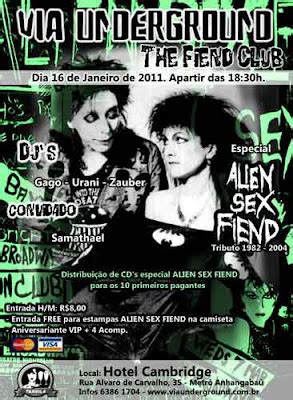 The Kanalha S Especial Via Underground Alien Sex Fiend