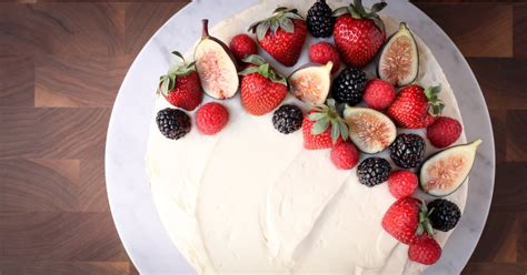 How To Make A Naked Cake POPSUGAR Food