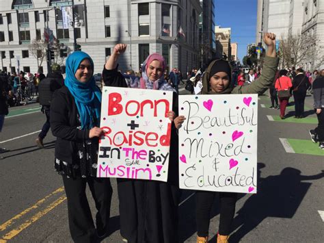 Photos Pussy Hats And Protest Signs Fill Streets At Bay Area Women S Marches Kqed