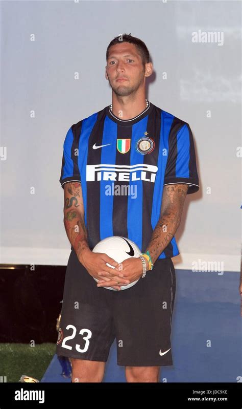 MARCO MATERAZZI INTER MILAN LOS ANGELES CA USA 16 July 2009 Stock Photo - Alamy