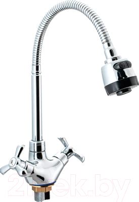 Ekko E43731 (с гибким изливом) Смеситель купить в Минске, Гомеле ...