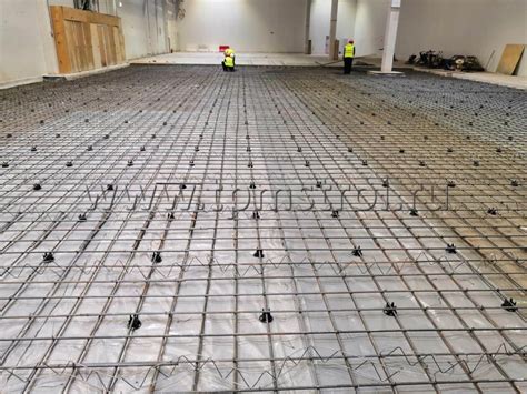 Устройство бетонного пола в Москве и Московской области