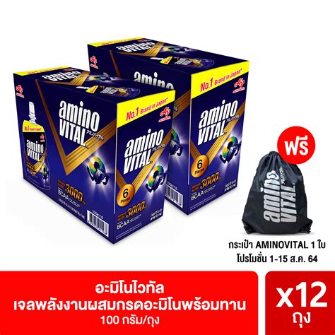 aminoVITAL™ Amino Acids Gel 100g. Pack 6x2 - Ajinomoto Official - ThaiPick