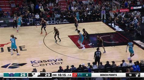 Top Plays From Miami Heat Vs Charlotte Hornets Yahoo Sports