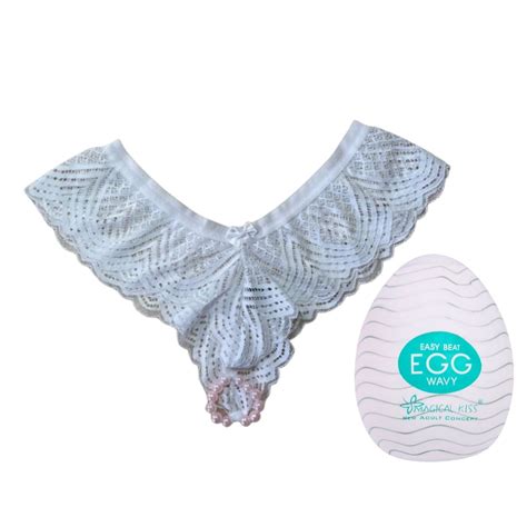 Calcinha Lingerie Sexy Feminina Tailandesa Ovo Massageador Magical Kiss Egg Sex Shop