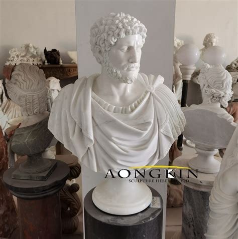 Factory custom selectable carved figures roman marble bust - Aongking ...