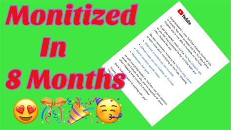 My Channel Finally Got Monetize 2021 How Long It Takes To Get Monetized