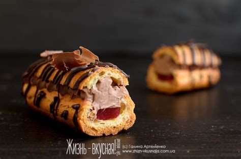 Delicious Chocolate Eclairs