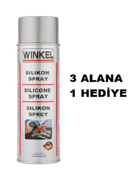 Yağlayıcı Koruyucu Parlatıcı Kalıp Ayırıcı Silikon Sprey 500 ML