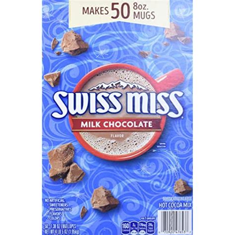 Swiss Miss Milk Chocolate Hot Cocoa Mix Packets Ounce Walmart