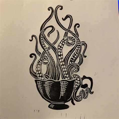 Hentai In A Teacup R Linocuts