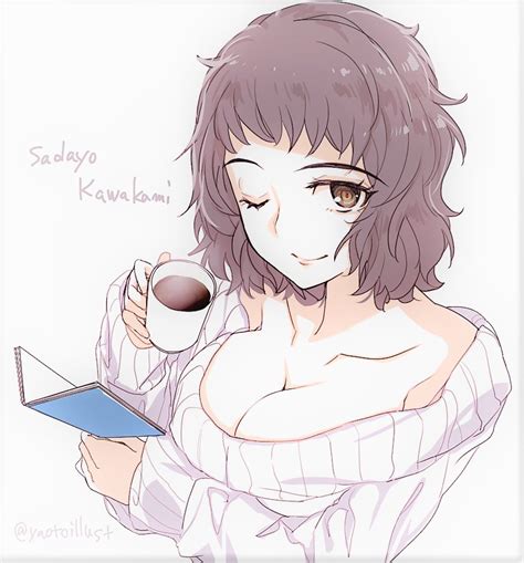 Kawakami Sadayo Persona And More Drawn By Yaoto Danbooru