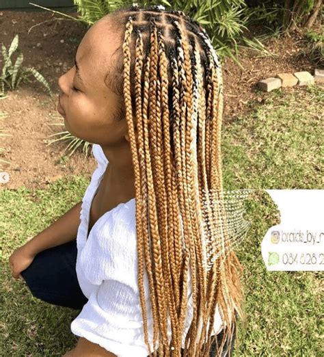 Cute Blonde Knotless Braids Hairstyles To Try In Womanly Modern