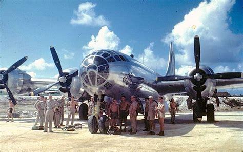 Enola Gay Post Mission Photographs Media Gallery