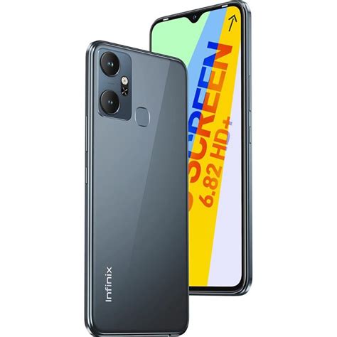Infinix Smart 6 Plus 3gb 64gb Miracle Black Icici Flexipay