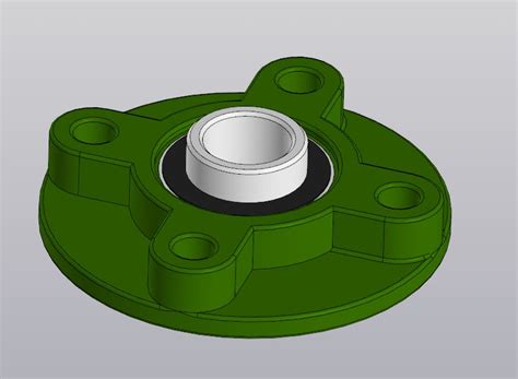 Корпусной подшипниковый узел UCF205 - Чертежи, 3D Модели, Проекты ...