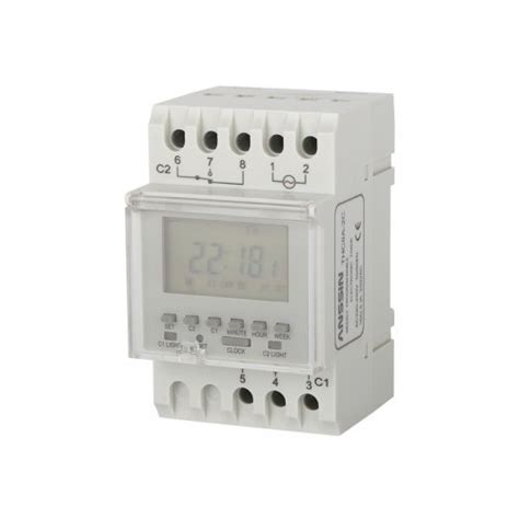 7 Day Programmable Timer Manufacturer In China Anssin Electric