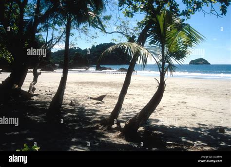 View Towards Punta Catedral From Playa Espadilla Manuel Antonio