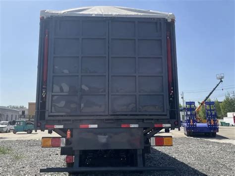 Fence Cargo Trailer With Hydraulic Lift Gate Benchi Heavy Industry