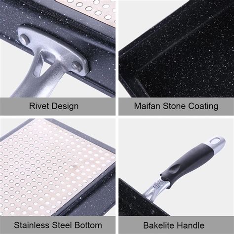 TEENRA сковороды из алюминиевого сплава для яичницы, мини сковороды ...