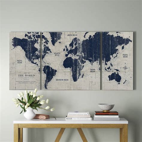 National Geographic Maps World Classic Wall Map And Reviews Wayfair Canada