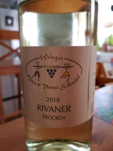 Klaus Therese Schweisel Rivaner Trocken Vivino Australia