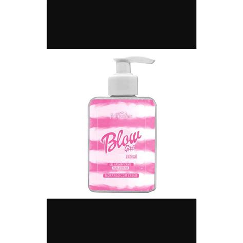BLOW GIRL GEL HIDRATANTE AROMATIZANTE BEIJÁVEL 320ML HOT FLOWERS ORIGINAL Shopee Brasil