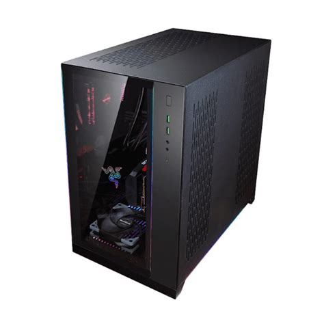 Gabinete Gamer Lian Li PC 011 Dynamic E ATX Razer Edition