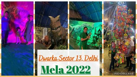 Dwarka Sector 13 Mela Dusshera Dinasour Park Ramlila 2022 Kavyankita