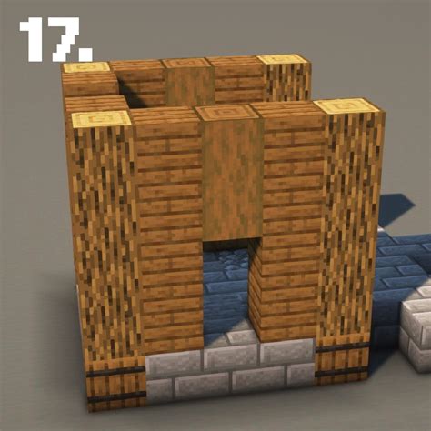 how to make a minecraft medieval house