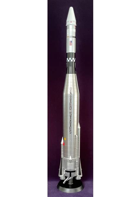 Atlas-Agena rocket from Horizon – CultTVman's Fantastic Modeling