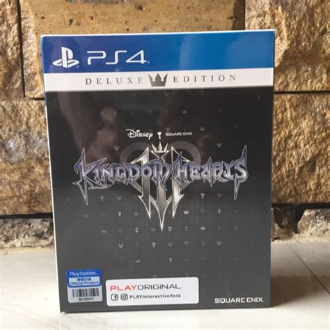 Jual Ps 4 Kingdom Hearts 3 Deluxe Edition Original Shopee Indonesia