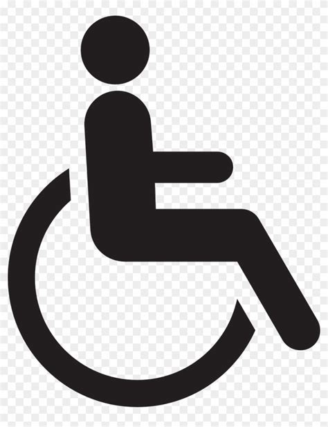 Wheelchair Logo Clip Art Disabled Logo Clip Art At - Handicap Logo Png ...