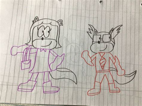 Anthro Mega Mon And Destructo Dad By Teamprockyben On Deviantart