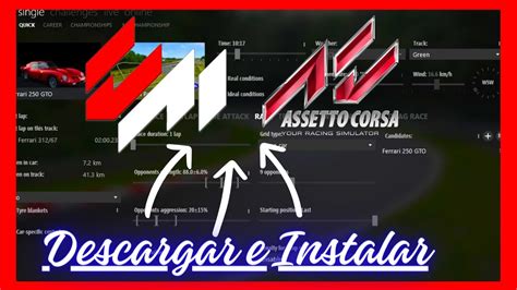 Descargar Instalar Y Agregar Mods En Content Manager Assetto Corsa