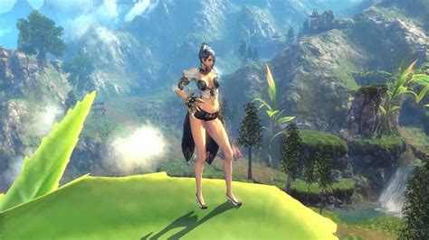 Blade And Soul Cbt3 Outfits And Walking Animation Youtube