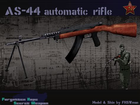 AS-44 | Forgotten Hope Secret Weapon Wiki | FANDOM powered by Wikia