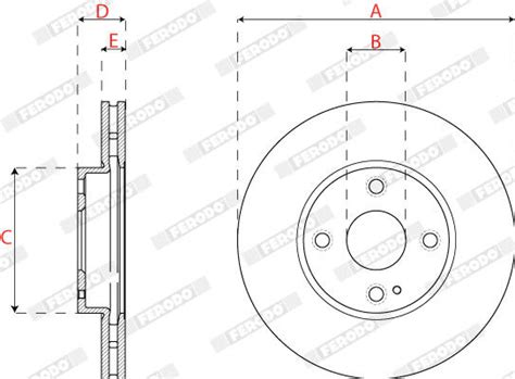 Brake Disc For Mazda 2 Demio Mx 5rftargaivmiata Roadster S5 Dpts 1