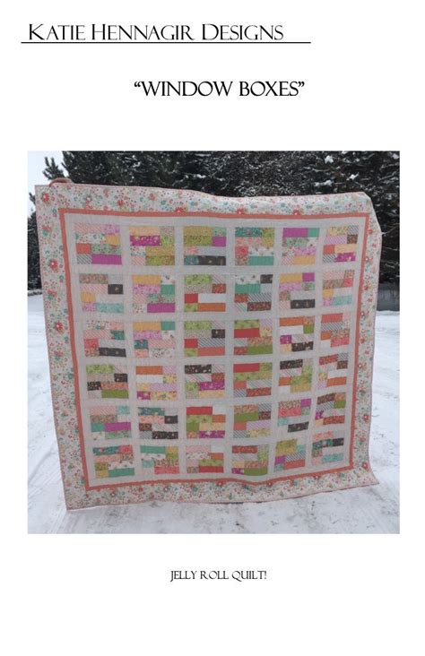 Khd Window Boxes Quilt Pattern