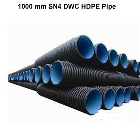 1000 Mm Sn4 Dwc Hdpe Pipe At ₹ 7000meter Pe Corrugated Pipe In New