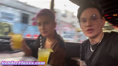 Tattooed Amateur Queer Fingers And Licks GFs Pussy At Home