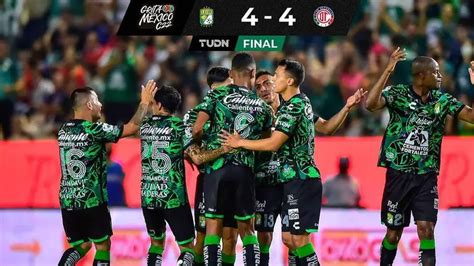 Muchos goles y pocas nueces Empate sin sabor para León y Toluca