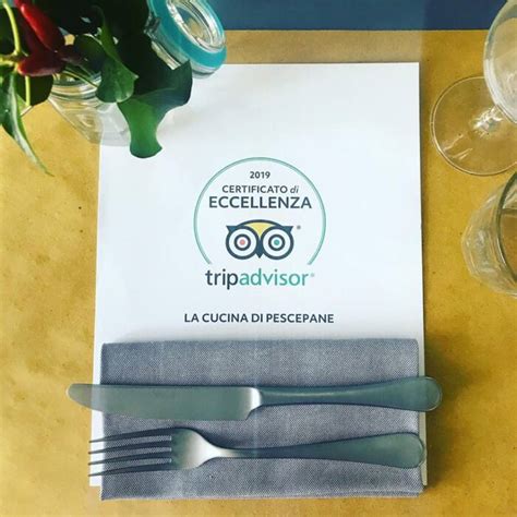 Certificato Eccellenza 2019 Tripadvisor La Cucina Di Pescepane