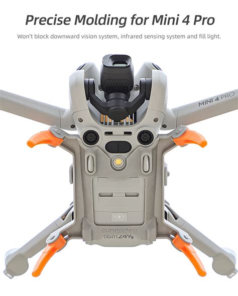 Складное шасси для дрона DJI Mini 4 Pro Удлинитель для ног Протектор ...