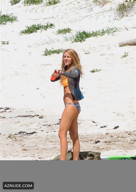 Blake Lively In A Bikini On The Set Of The Shallows In New South Wales Aznude