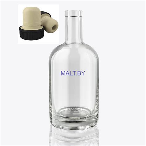 Бутылка ДОМАШНЯЯ 1.0л с пробкой, 1 шт, купить в Минске