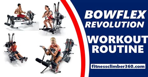 Bowflex Revolution Workout Poster