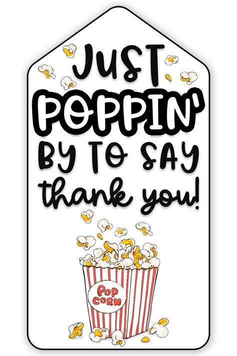 popcorn teacher appreciation free printable