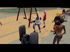 Naruto Hentai Episode 43 Hinata Hyuga Fucked On The Beach By The Teacher Naruto Cuckold Husband